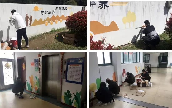 南京藝之行畫(huà)室&江寧區湯山街道開(kāi)展“情系雷鋒月，愛(ài)繪敬老院”學(xué)雷鋒活動(dòng)！圖二